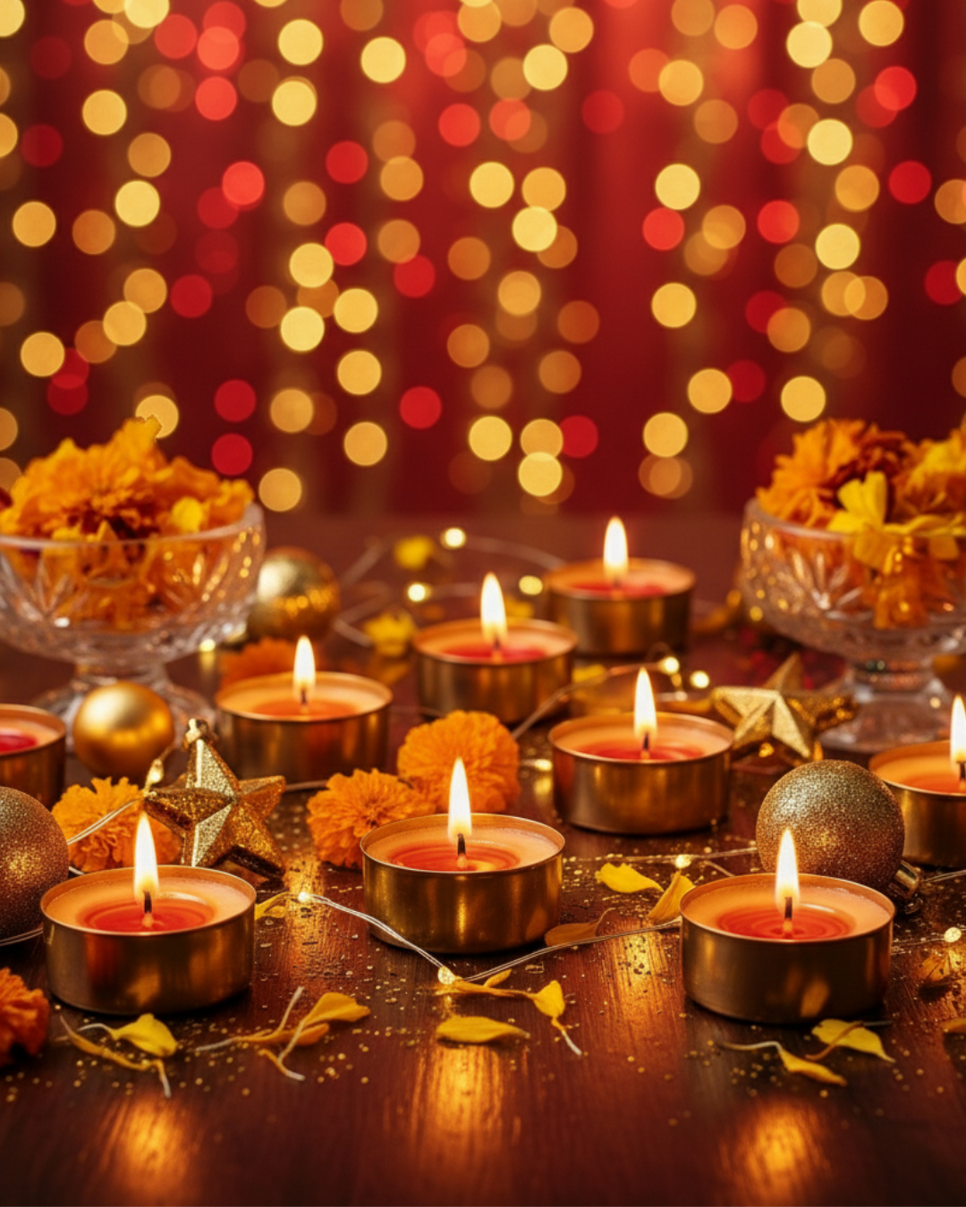 100 Unscented Long-Burning Tealight Candles – Pure Wax