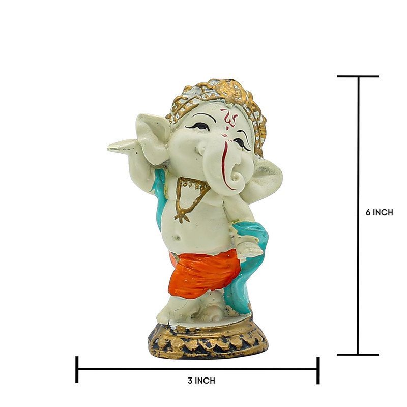 Dancing Baby Ganesha Idol for Car & Home