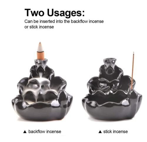 Lotus Leaf Waterfall Backflow Incense Burner