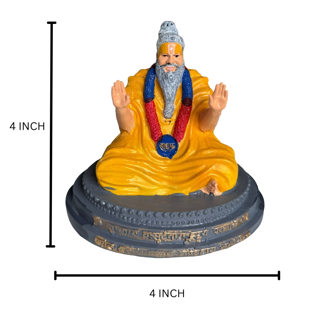 Premanand Ji Maharaj Idol | Resin Decorative Murti for Home & Office