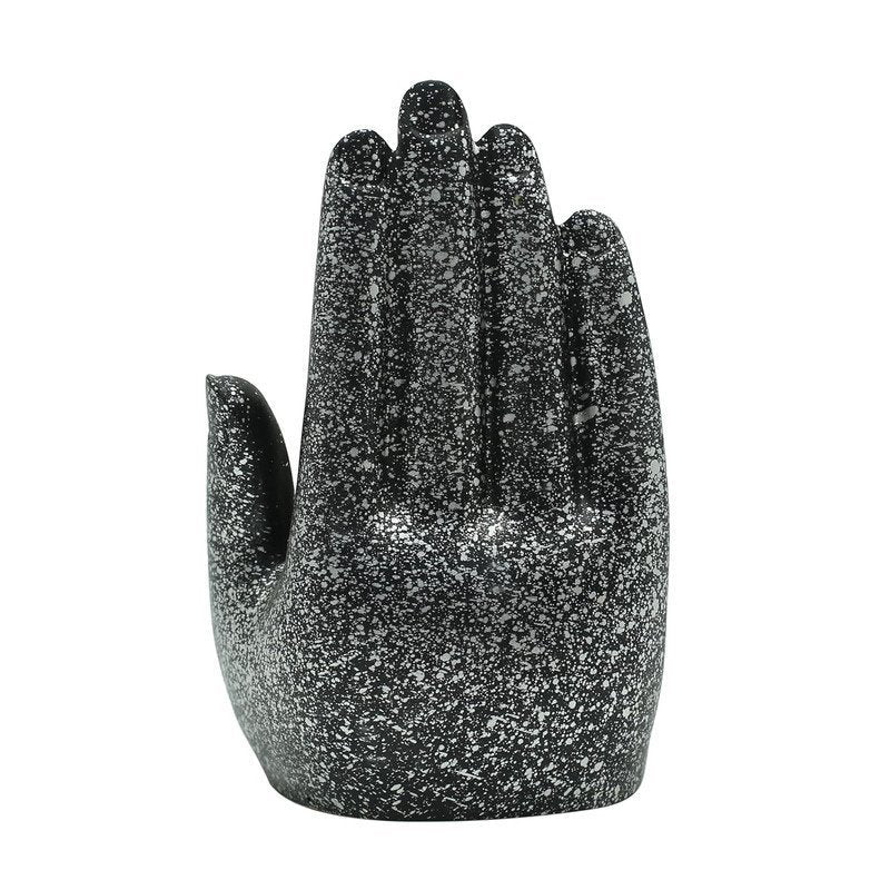 Abhaya Mudra Resin Statue, Fearless Protection Decor
