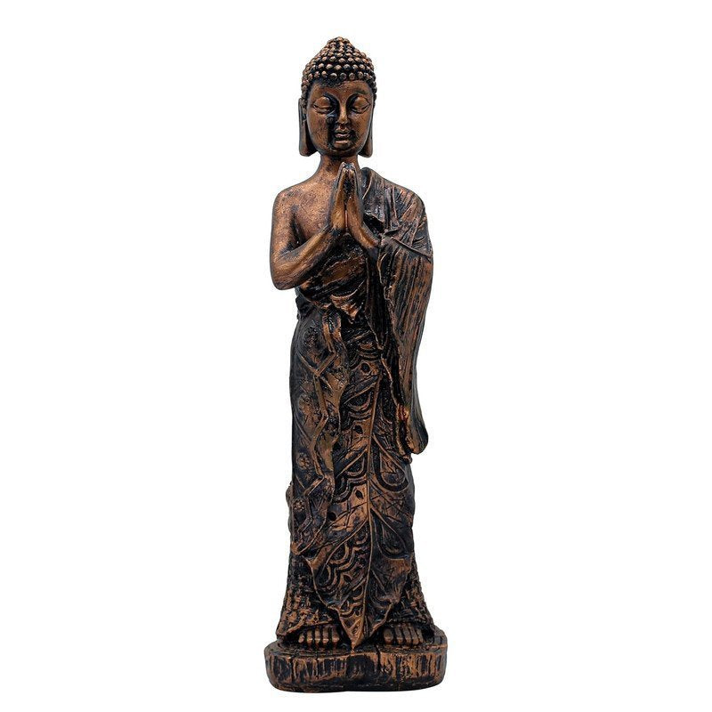 Standing Buddha Statue Showpiece, 36.8 cm x 11.4 cm