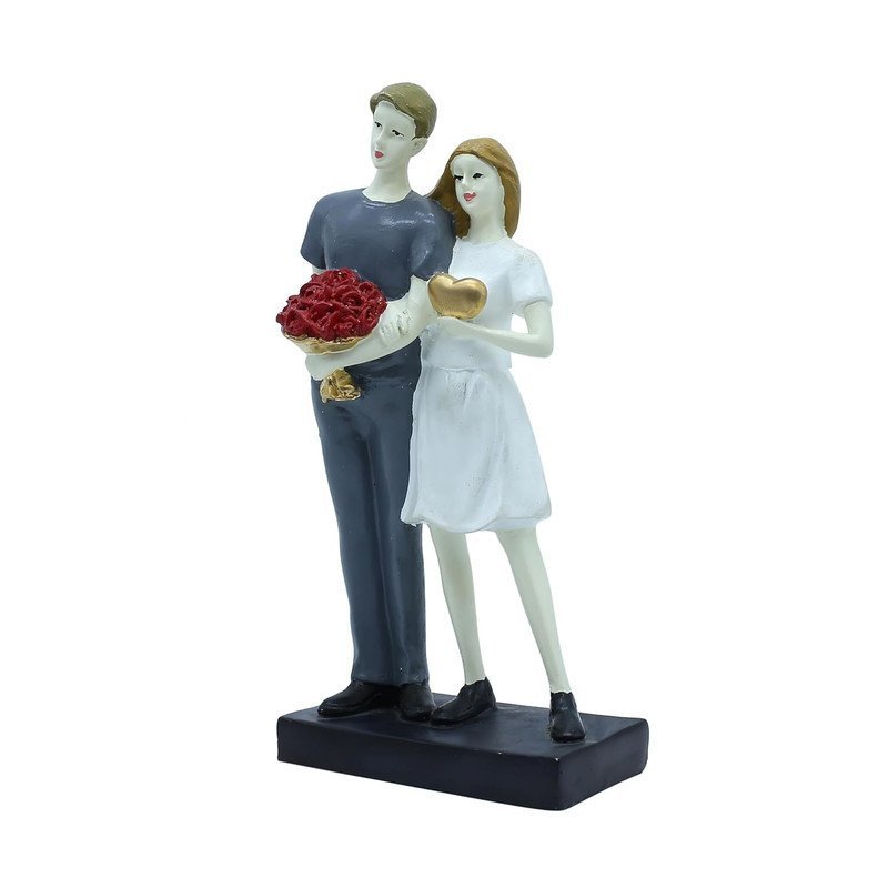 Handmade Ceramic Couple Sculpture
