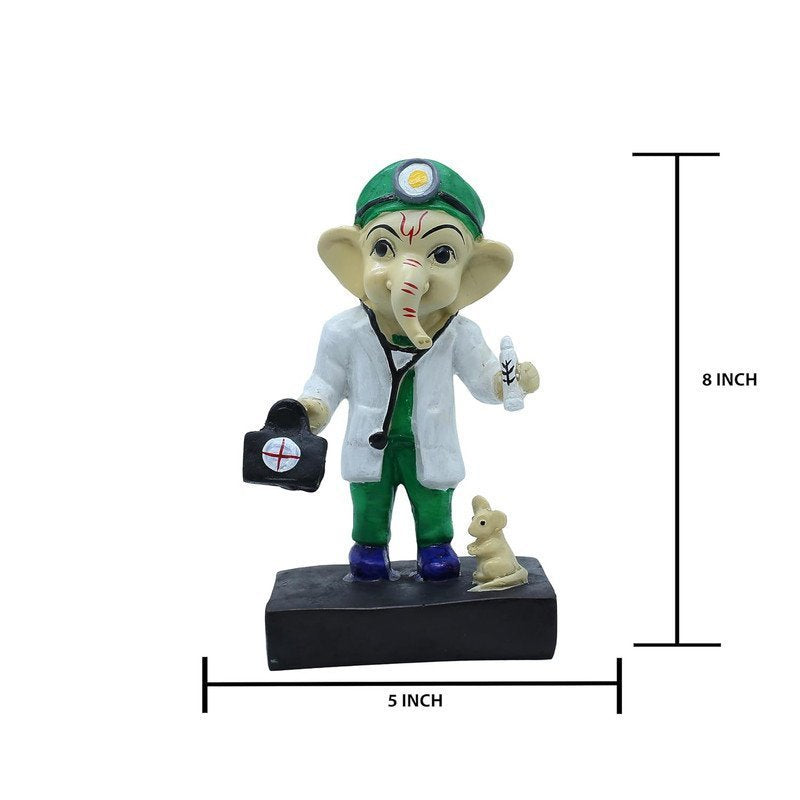 Doctor Ganesha Idol: Unique Doctor's Gift