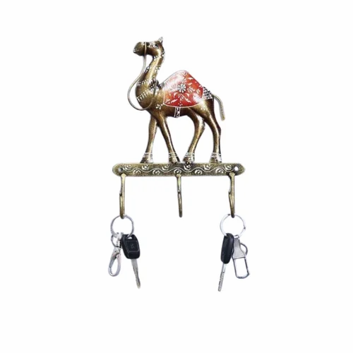 Elegant Metal Camel Key Hanger – Decorative Wall Mounted Organizer for Home & Entryway