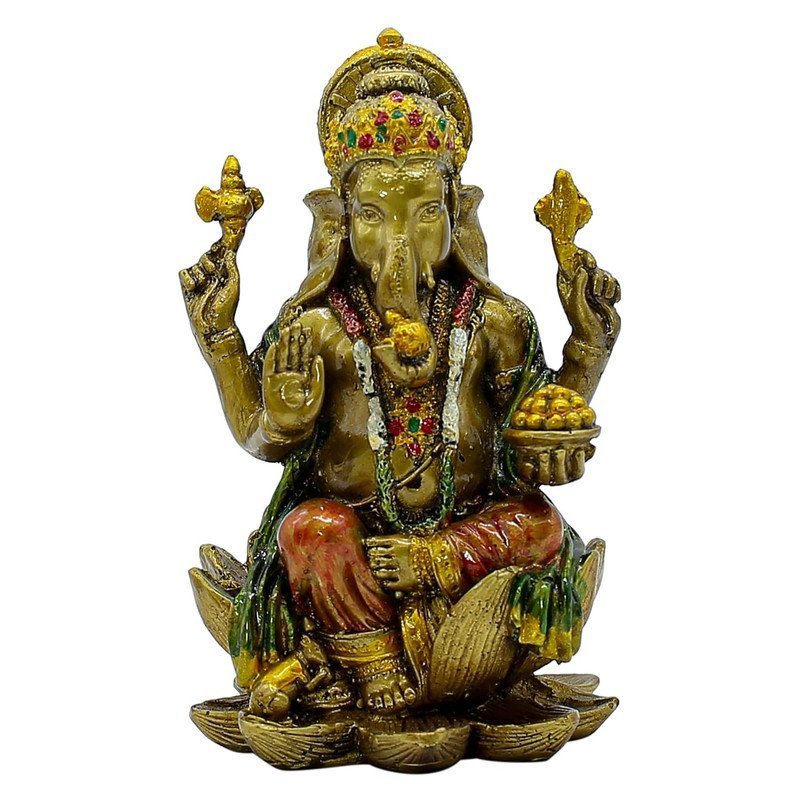 Golden Ganesha Statue: Remover of Obstacles