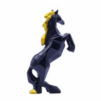 Geometric Horse Sculpture - Modern Art Decor for Home & Office