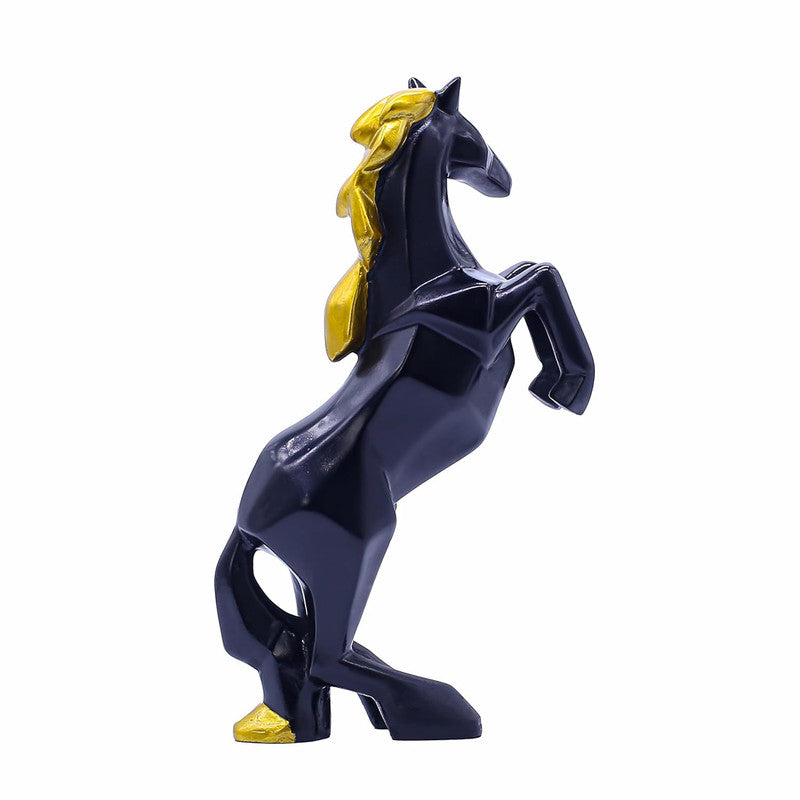 Geometric Horse Sculpture - Modern Art Decor for Home & Office
