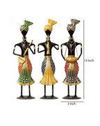 Rajasthani Tribal Musician Showpiece Set of 3
