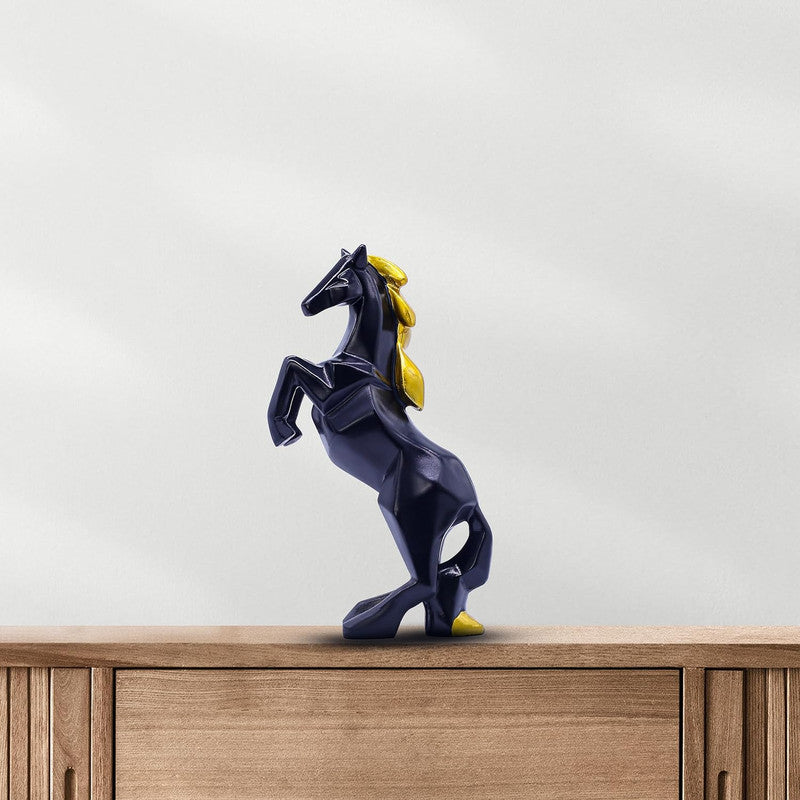 Geometric Horse Sculpture - Modern Art Decor for Home & Office