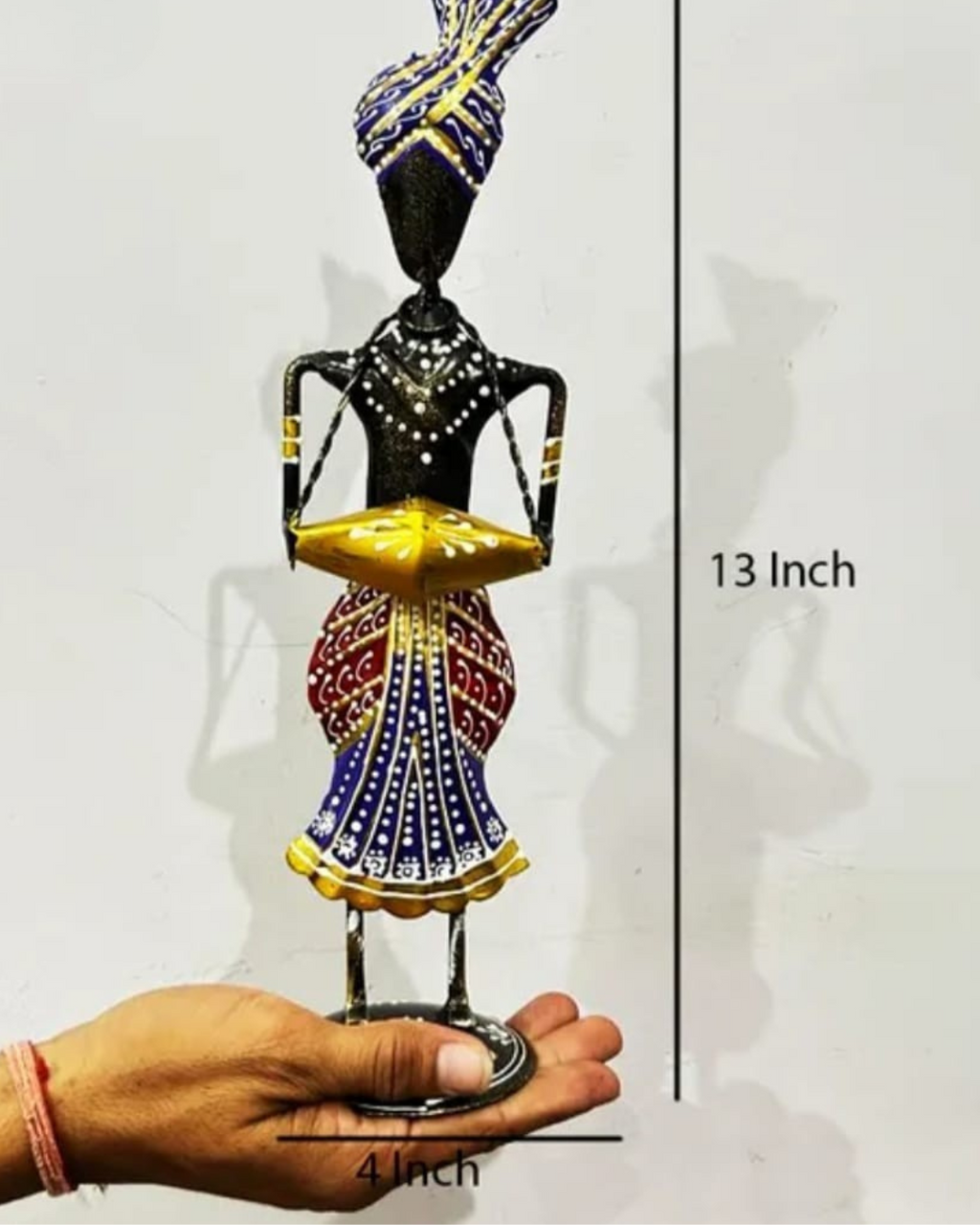 Rajasthani Tribal Musician Showpiece Set of 3