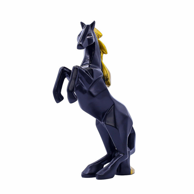 Geometric Horse Sculpture - Modern Art Decor for Home & Office