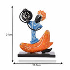 Artistic Metal Nagpuri Musician Set – Handcrafted Folk Decor Showpieces for Living Room & Office