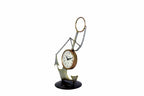 Nautical Metal Anchor Clock – Stylish Table Timepiece for Office, Study & Home Decor