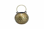 Hanging Metal Lota Tealight Holder – Artistic Candle Stand for Home Decoration