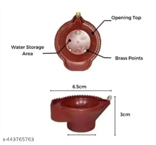 PACK OF 12 PCS WATER LED SENSOR DIYA