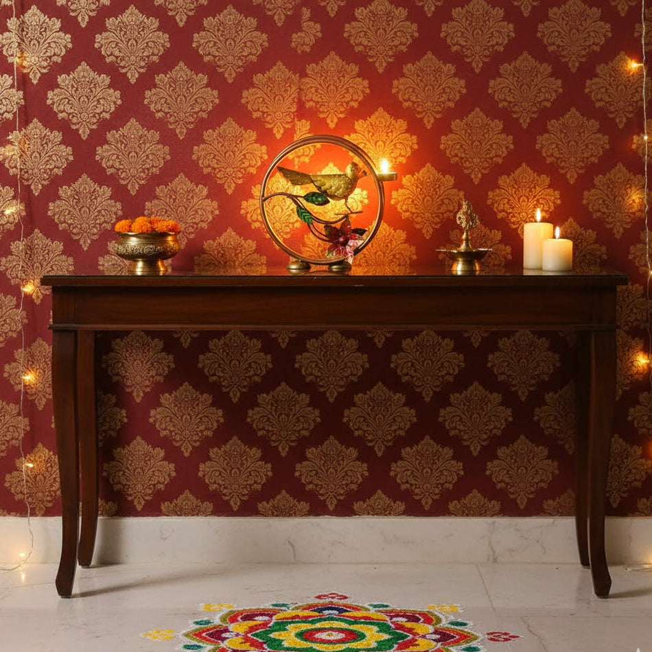 Handcrafted Metal Bird Tealight Holder – Elegant Home & Gift Decor