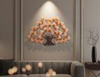 Nature-Inspired Tree of Life Metal Wall Sculpture
