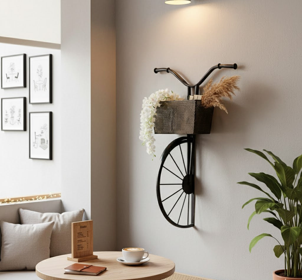 Vintage Metal Bicycle Showpiece – Perfect for Home & Office Decor